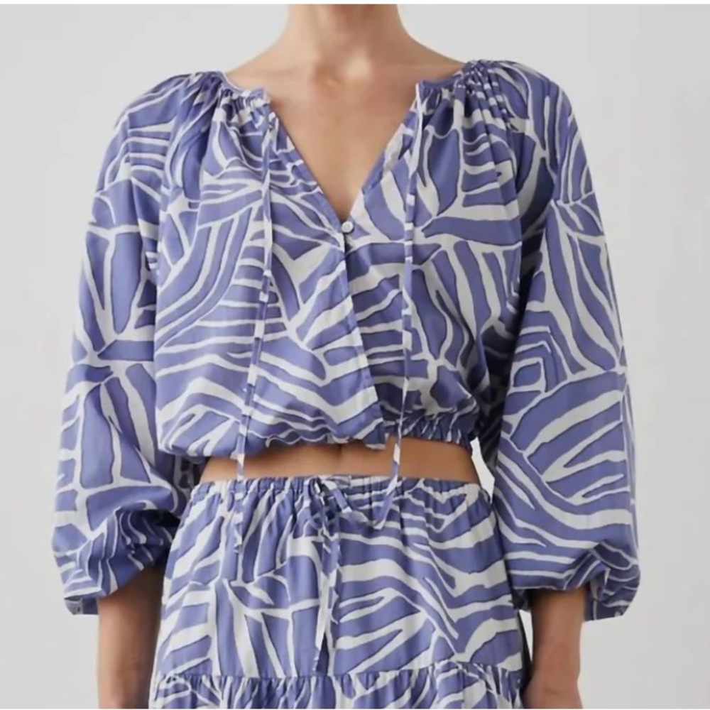 NWT Rails cropped blouse